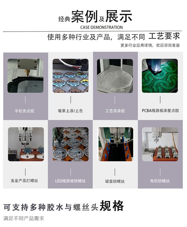 自動點膠打螺絲一體機(jī)